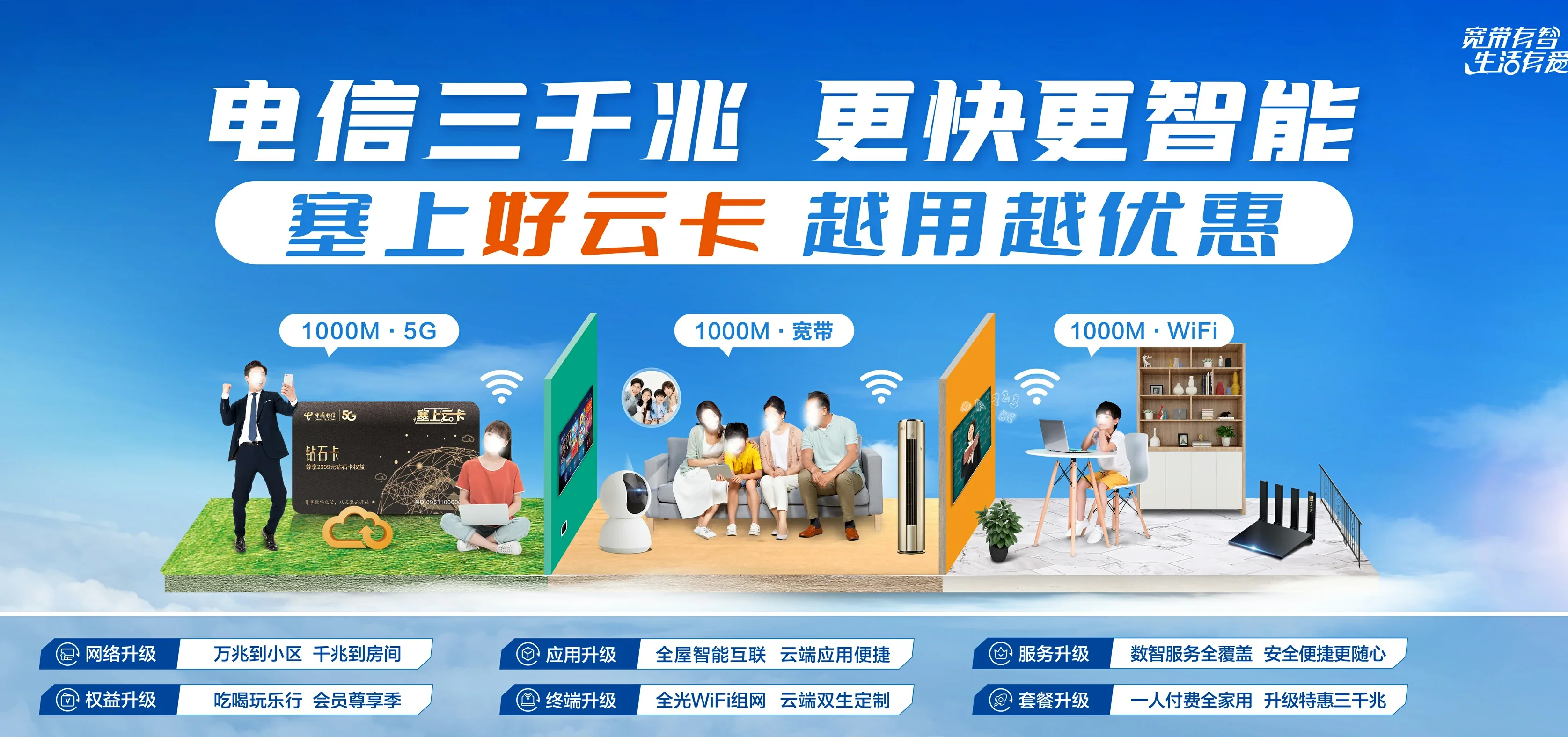 中国电信 富平县电信宽带 宽带套餐